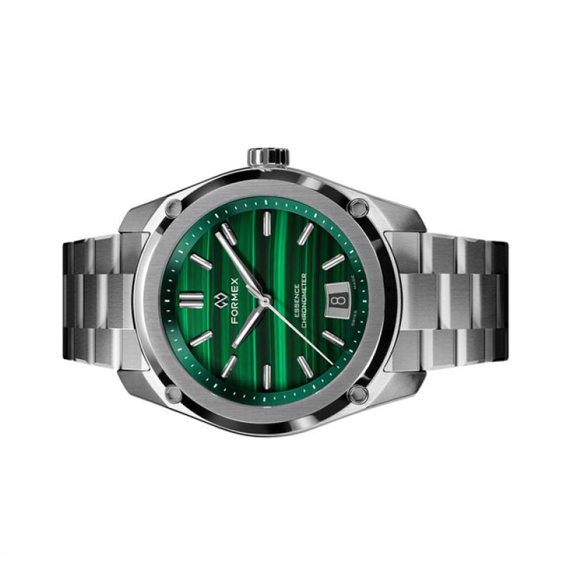 Formex Essence ThirtyNine Swiss Automatic Chronometer with Green Malachite Dial