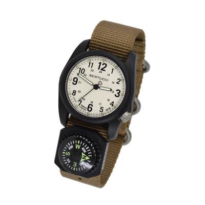 Bertucci DX3 Field Watch with Stone Dial and Compass