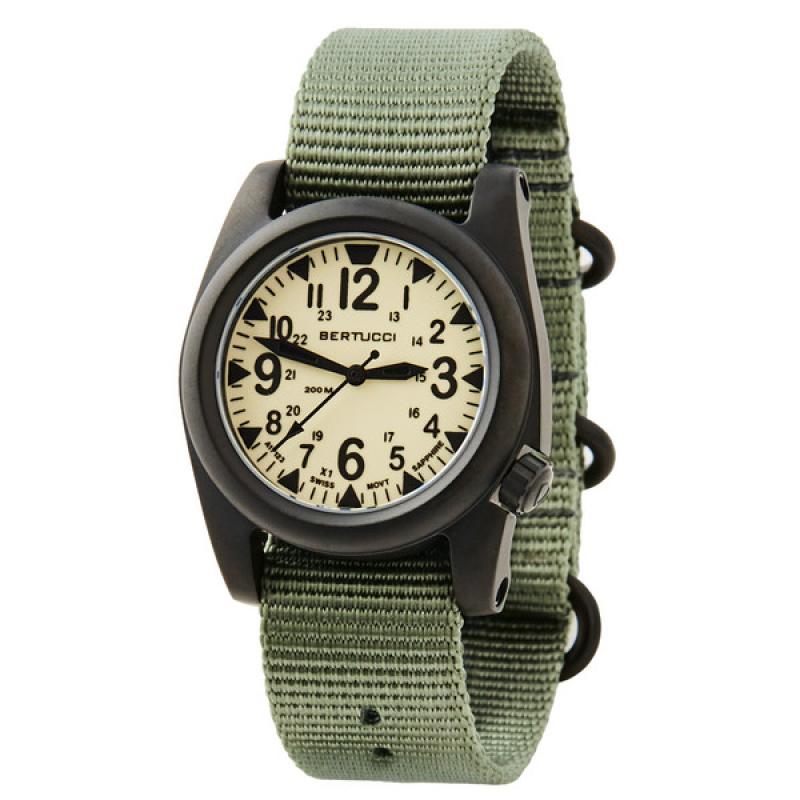 Bertucci A-2S Ballista X1 Illuminated Dial with Drab Strap