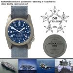 Bertucci USS Nimitz Aircraft Carrier Special Edition Blue Dial Watch