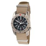 Bertucci A-2TR Field Pro GMT Black Dial with Khaki Rubber Strap