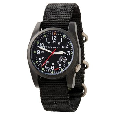 Bertucci A-3PS Solar Field Watch with Black Nylon Strap