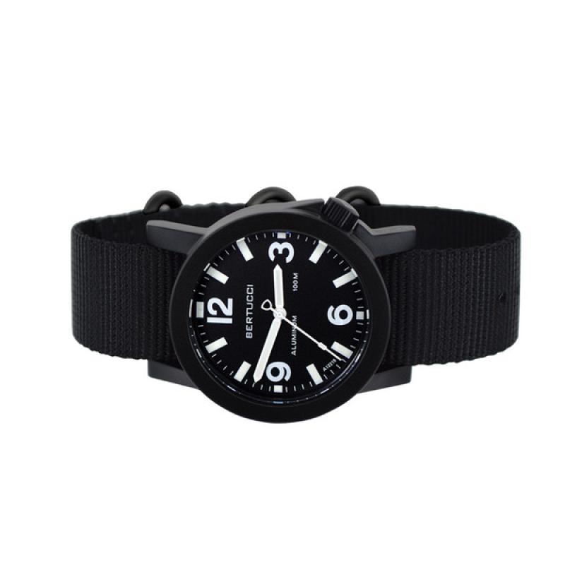 Bertucci Experior Anodized Aluminum Unibody Watch with Nylon Strap