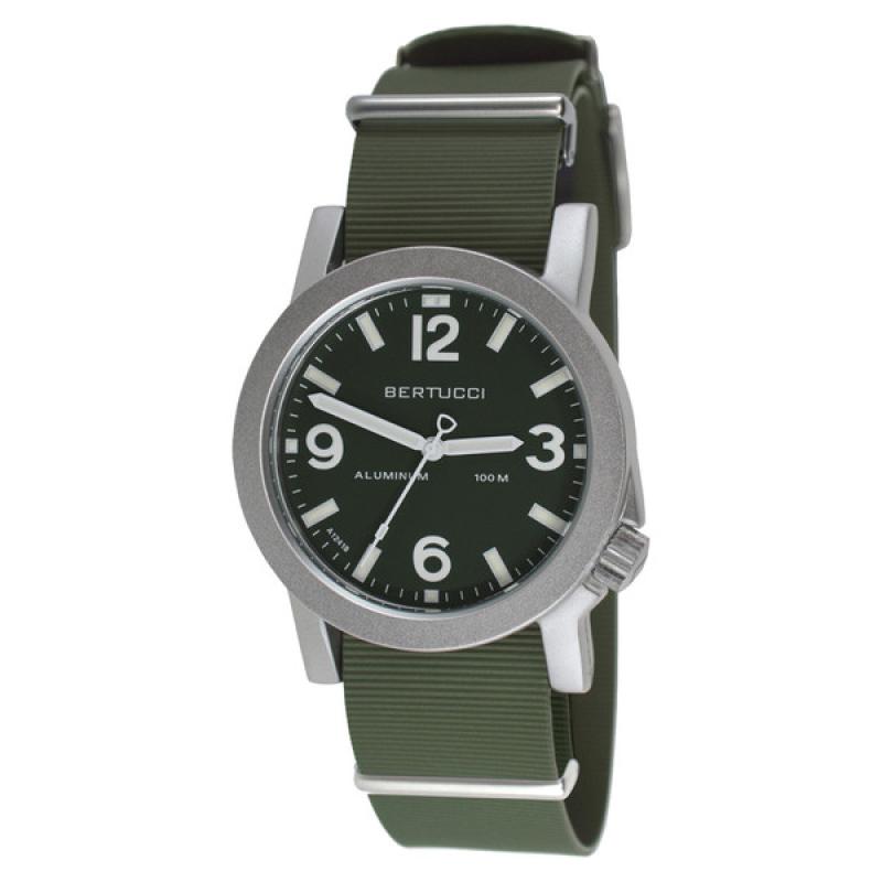 Bertucci Experior Anodized Aluminum Unibody Watch with Italian rubber strap