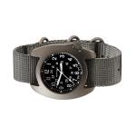 Bertucci D-3T Retroform Epic Field Watch with Black Dial and Vintage Drab Nylon Strap