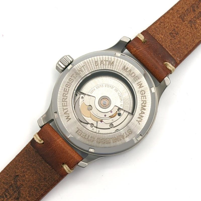 Aristo Vintage Marine Swiss Mechanical Watch with Grey Dial