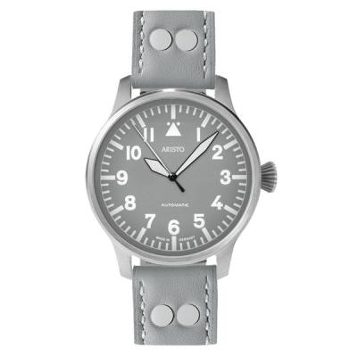 Aristo Swiss Automatic Pilot Watch with Grey A-Dial
