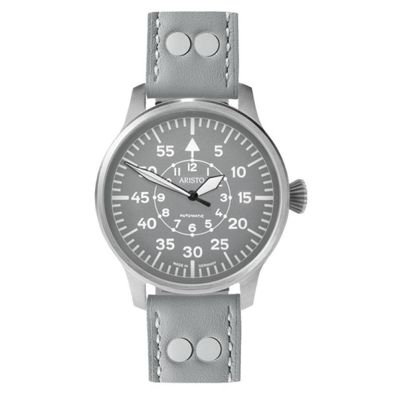 Aristo Swiss Automatic Pilot Watch with Grey B-Dial