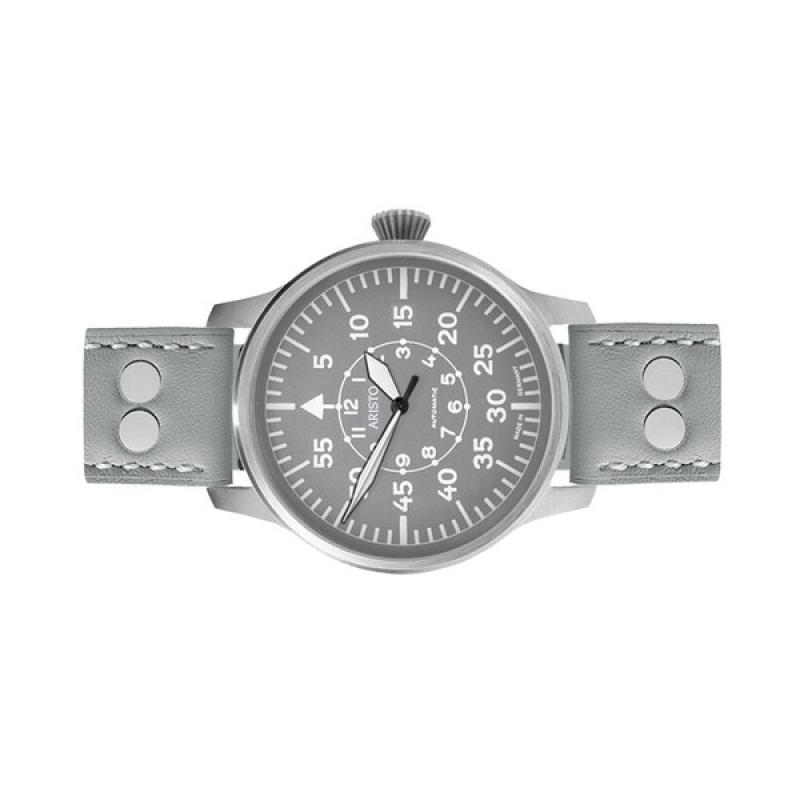 Aristo Swiss Automatic Pilot Watch with Grey B-Dial