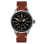 Aristo Swiss Automatic Pilot Watch with Black B-Dial