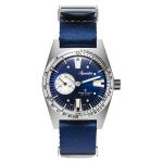 Aquastar Deepstar II Dive Watch with Blue Ray Dial