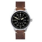 Aristo Vintage Flieger with Swiss Automatic Movement and Black Dial
