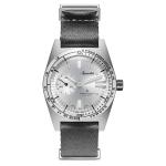 Aquastar Deepstar II Dive Watch with Vintage Silver Dial