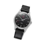 Red Star 3-Hand Dress Watch with Black Dial and Mechanical Movement