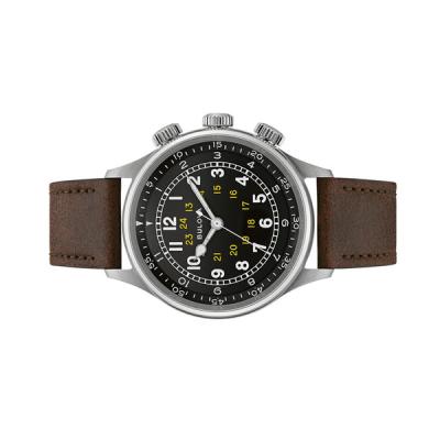 Bulova A15 Automatic Field Watch with Brown Strap
