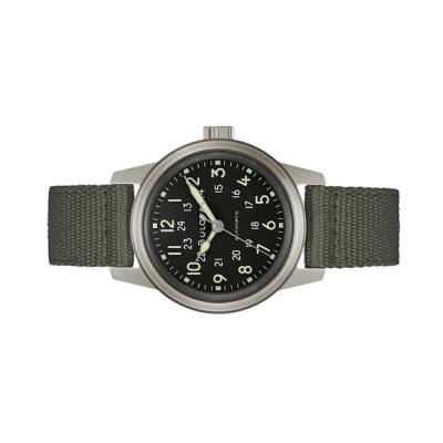 Bulova Hack Automatic Field Watch with 38mm Case and Black Dial
