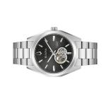 Bulova Surveyor Automatic Watch with Open Heart Black Dial