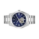 Bulova Surveyor Automatic Watch with Open Heart Blue Dial