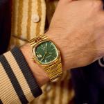 Bulova Super Seville Gold-Tone With Green Dial