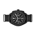 Bulova Lunar Pilot Chronograph 45mm with Black Dial and Black IP Case