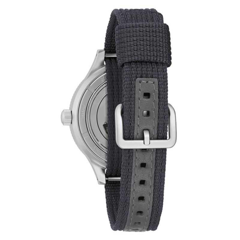 Bulova MIL SHIPS 41mm Automatic Field Watch with Big Dome Sapphire Crystal