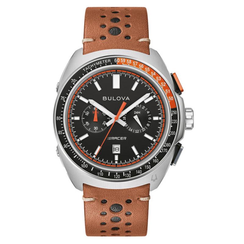 Bulova Racer Chronograph with Black Dial