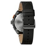 Bulova Racer Chronograph with Black Dial and Orange Accents