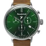 Messerschmitt Bauhaus Swiss Quartz Chronograph Watch with 12-Hr Totalizer