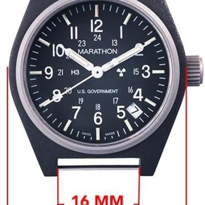 Marathon Swiss Made Quartz Military General Purpose Watch with Tritium Illumination