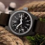 Marathon Swiss Made Quartz Military General Purpose Watch with MaraGlo Green Illumination