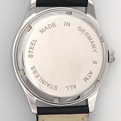 Aristo Blue Dial Dress Watch with Swiss Ronda Quartz Movement