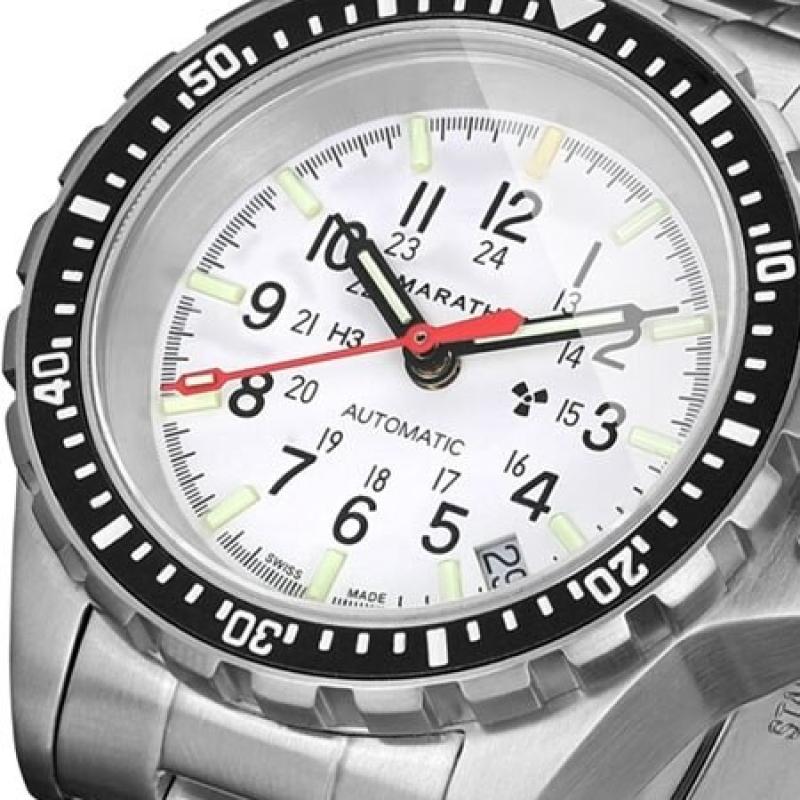 Marathon Swiss Made, (Medium) GSAR Automatic Military Divers Watch with Sapphire Crystal
