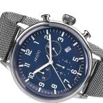 Aristo Bauhaus Swiss Quartz Chronograph Watch on Mesh Bracelet