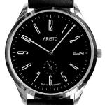 Aristo Bauhaus Style Watch with Swiss Ronda Quartz Movement