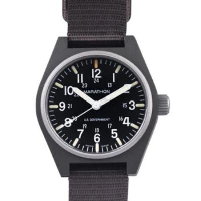 Marathon Swiss Made Quartz Military General Purpose Watch with MaraGlo Green Illumination