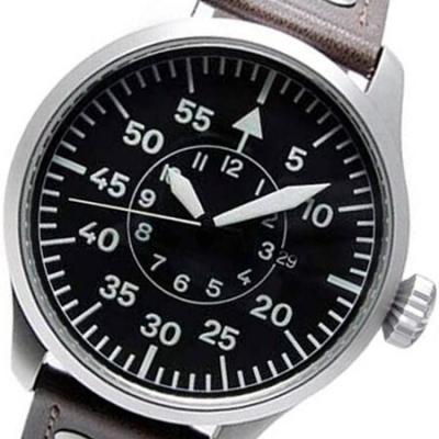 Aristo 3H108 47mm Swiss SW200 Automatic Pilot's Watch with XL Flieger Crown