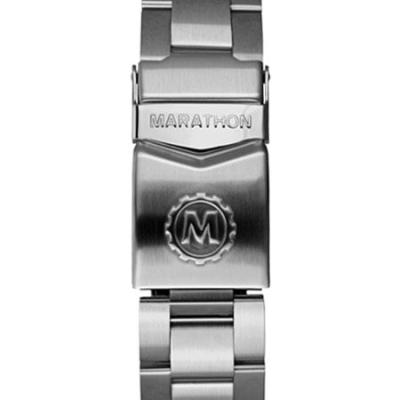 Marathon Brushed Finish Solid Link Bracelet