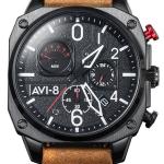 AVI-8 Hawker Hunter Retrograde Aviator Chronograph Watch