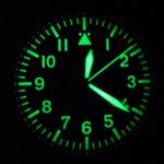 Aristo 3H159 47mm Swiss Automatic Pilot's Watch with Sunburst Blue Dial