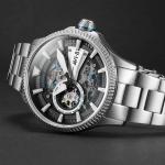 AVI-8 Hawkeye Hunter Blue Diamonds, Automatic Pilot Watch, AR Sapphire Crystal