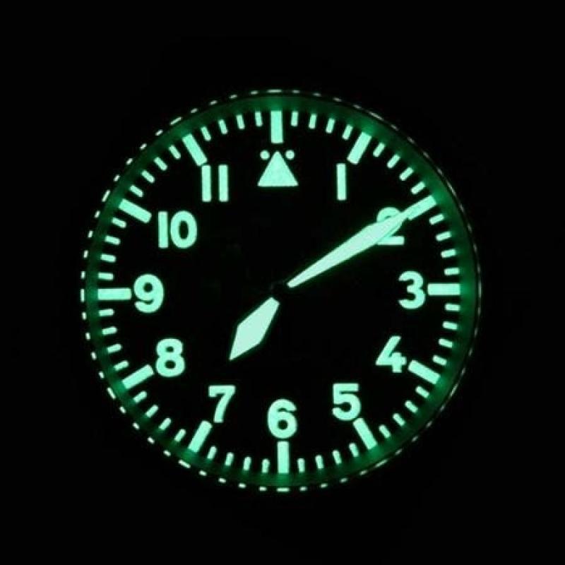 Aristo 5H68TI Titanium Case Swiss Automatic Movement Aviator Watch