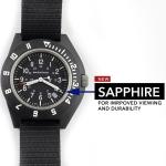 Marathon Swiss Made Quartz Military Navigator Pilot Watch with Tritium Illumination