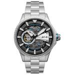 AVI-8 Hawkeye Hunter Blue Diamonds, Automatic Pilot Watch, AR Sapphire Crystal