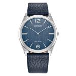 Citizen Eco-Drive Suratto Thin Watch with Blue Dial