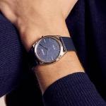 Citizen Eco-Drive Suratto Thin Watch with Blue Dial