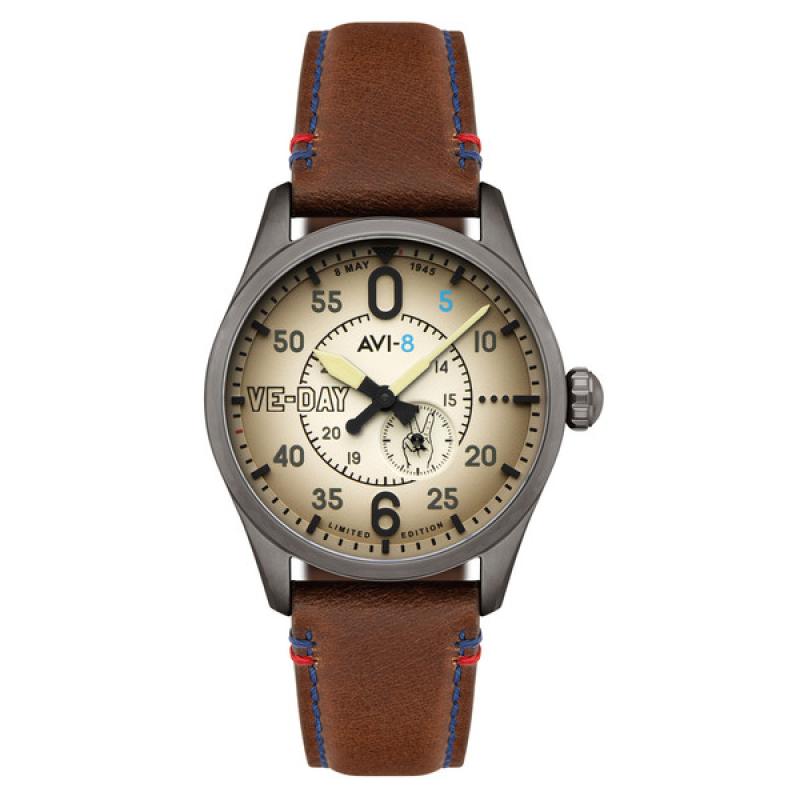 AVI-8 Spitfire Type 300 VE-Day 80th LE Valour Canvas Watch