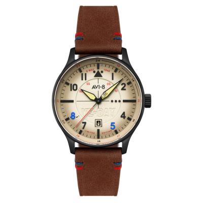 AVI-8 Hawker Hurricane VE-Day 80th LE Vanguard Beige Watch