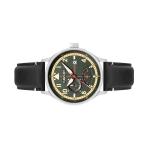 AVI-8 McKellar Dual Time Watch with Green Dial