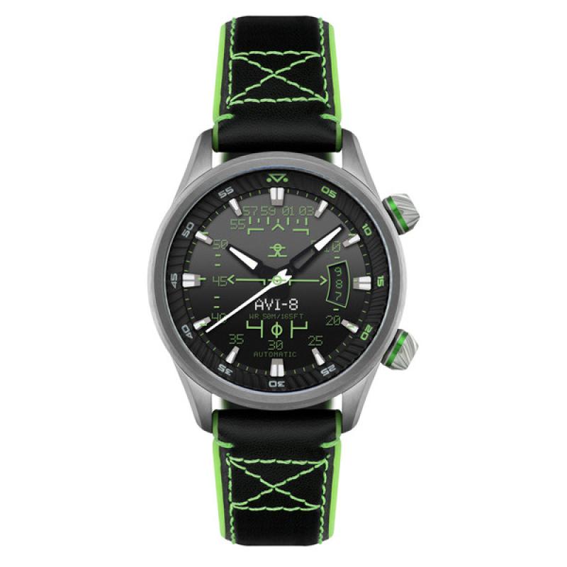 AVI-8 Hawker Harrier HUD Automatic with Gradient Black Dial