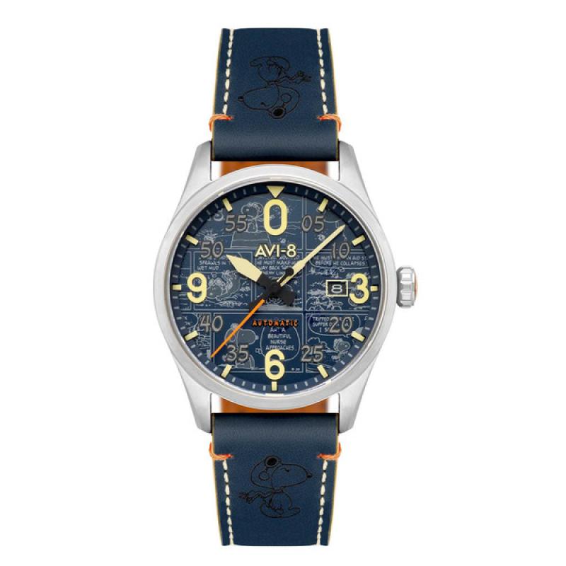 AVI-8 x Peanuts Spitfire Snoopy Flying Ace LE in Beagle Blue